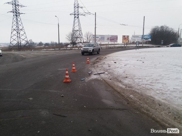 Аварія в Луцьку: троє постраждалих