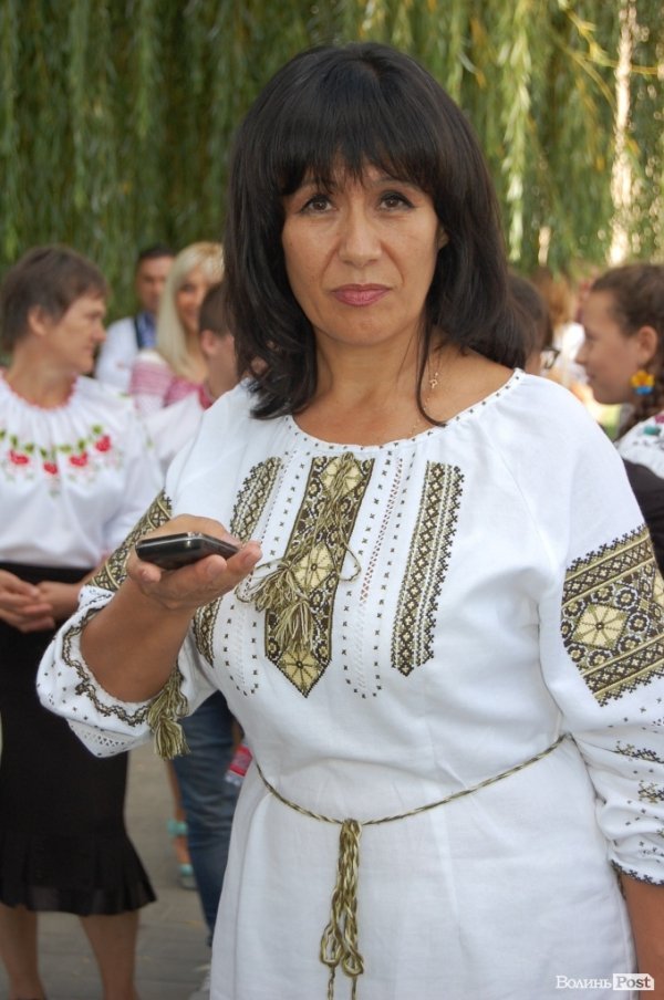 Акція «Українська вишиванка» у Луцьку. ФОТО