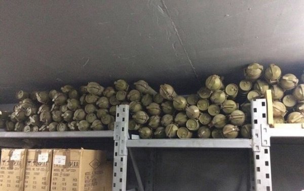 Сховище зброї під Києвом назвали складом магазину