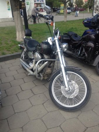 На Волині побували десятки байкерів на Harley Davidson. ФОТО