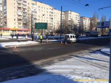 У Луцьку автівка на «зебрі» збила пішохода