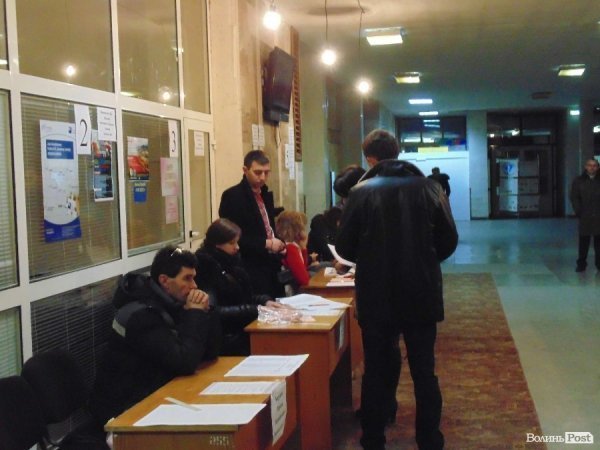 Вибори у Луцьку. ФОТО