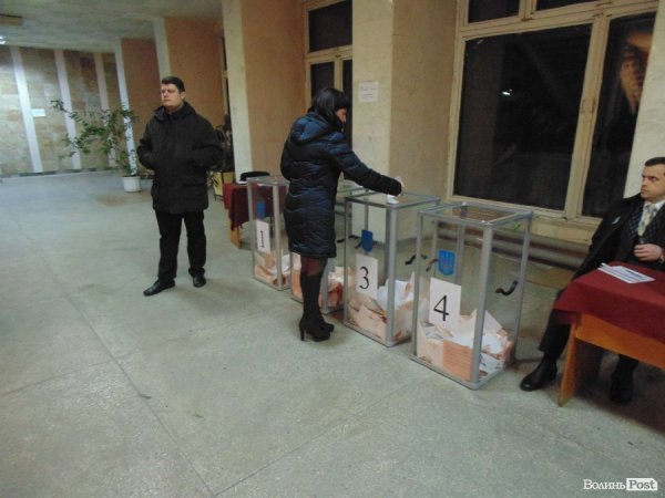 Вибори у Луцьку. ФОТО