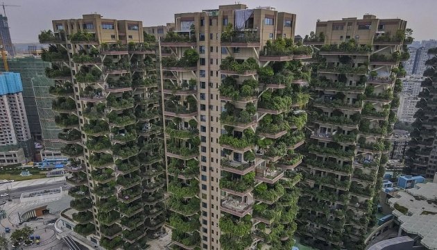 Китайський проект житла з лісом на балконі згубили комарі. ФОТО