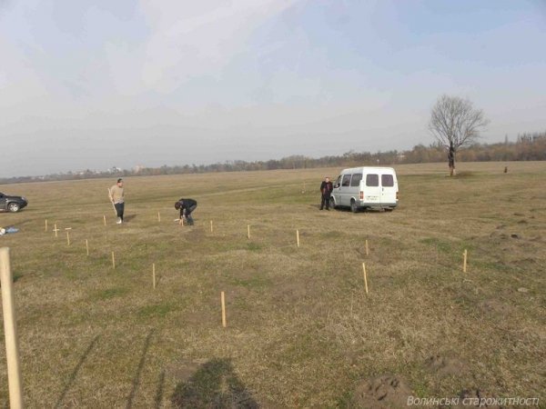 Ділянка перед початком дослідження. Вид зі сходу