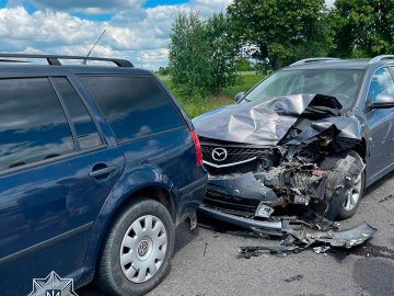 У Луцьку – ДТП: зіткнулися два автомобілі