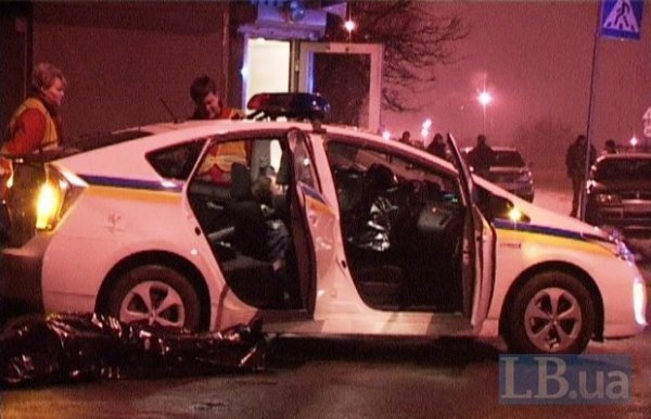 У Києві розстріляли трьох автоінспекторів. ФОТО