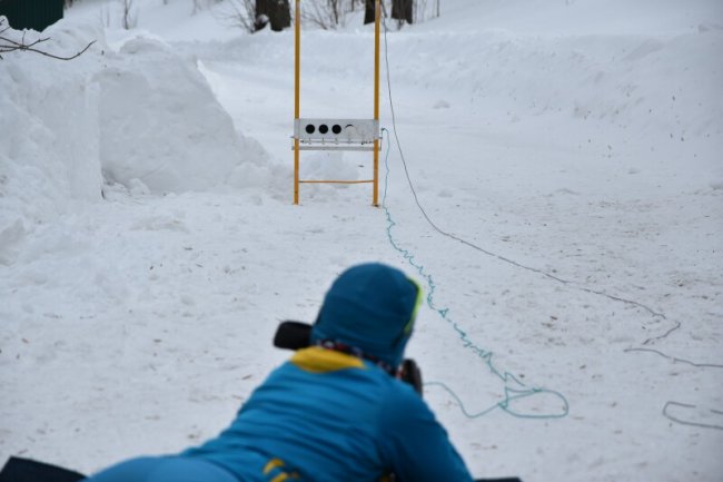У Луцьку юні спортсмени провели відкриті тренування з біатлону. ФОТО