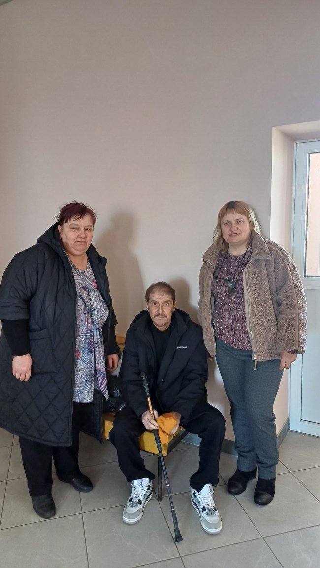 На Волині безхатченку повернули родину, яка розшукувала його 15 років