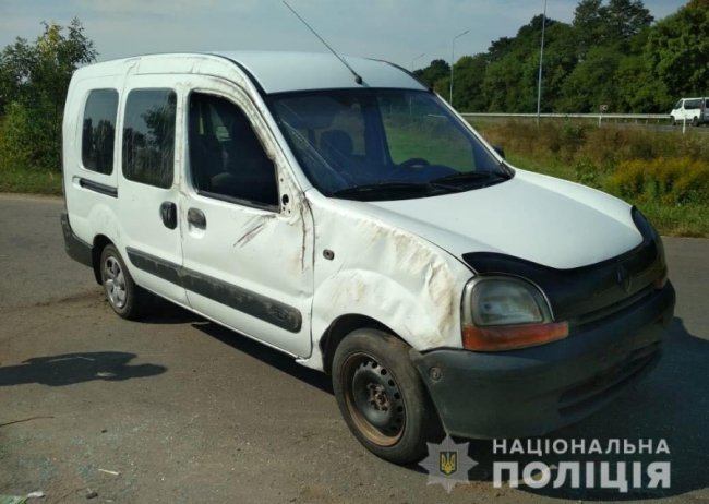 Під Луцьком зіткнулись два Renault. ФОТО