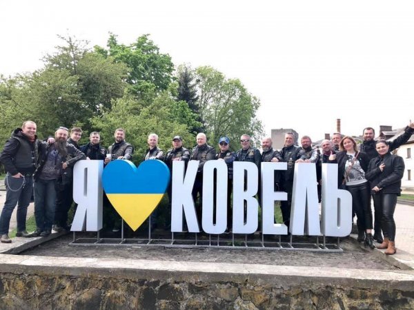 На Волині побували десятки байкерів на Harley Davidson. ФОТО