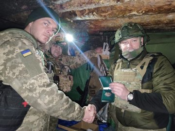 Волинські тероборонівці отримали нагороди за відбиття масованих штурмів окупантів у Серебрянському лісі