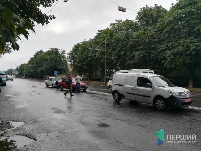 У Луцьку зіткнулися три автівки. ФОТО