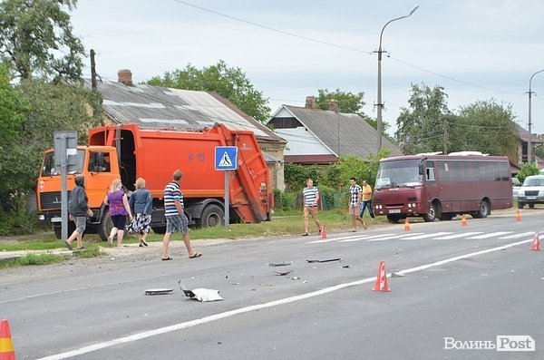 Під Луцьком – аварія за участю депутата облради. ФОТО. ВІДЕО
