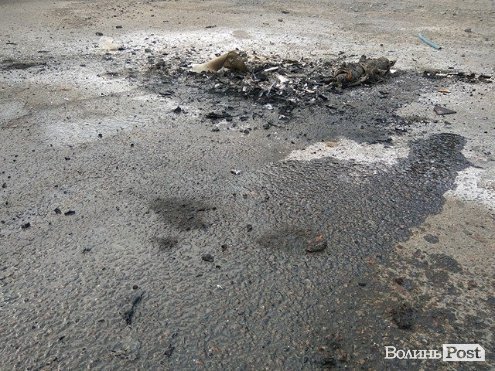 Поблизу Луцька загорівся молоковоз. ФОТО. ВІДЕО