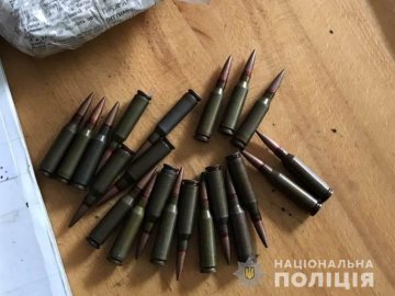 У волинянина вилучили пакетик з патронами. ФОТО