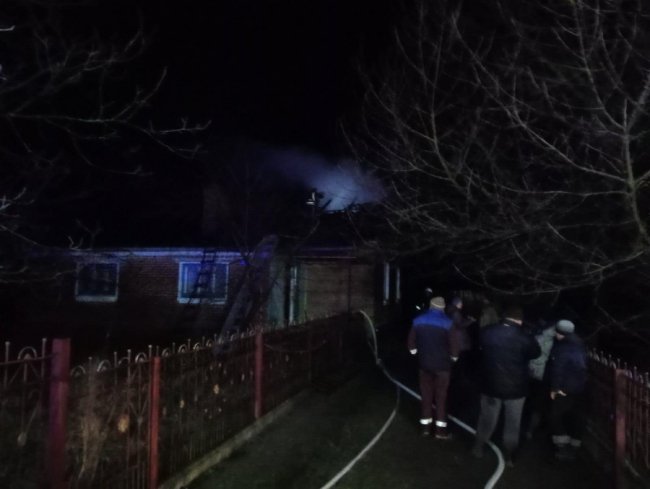 На Волині горів житловий будинок