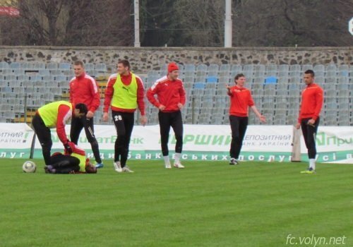 «Волинь» готується до зустрічі з «Ворсклою»
