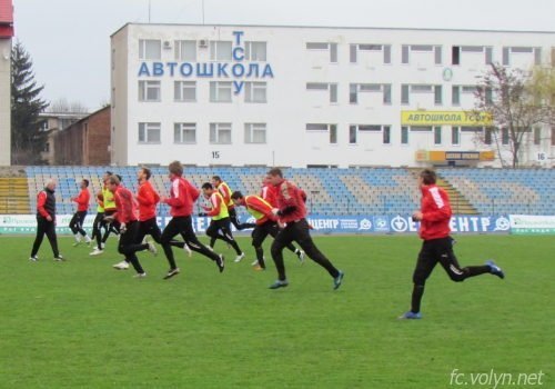 «Волинь» готується до зустрічі з «Ворсклою»