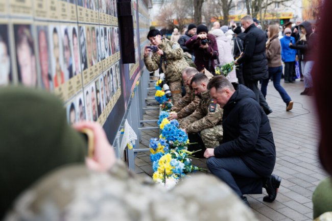 У Луцьку вшанували Героїв Небесної Сотні