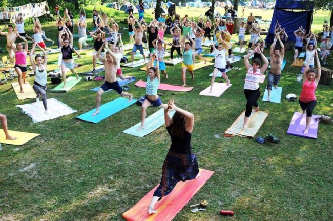 На луцькому «Бандерштаті»  прокидатимуться з йогою