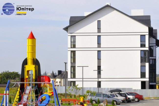 У другому будинку ЖК «Юпітер» — у розпалі внутрішні роботи*