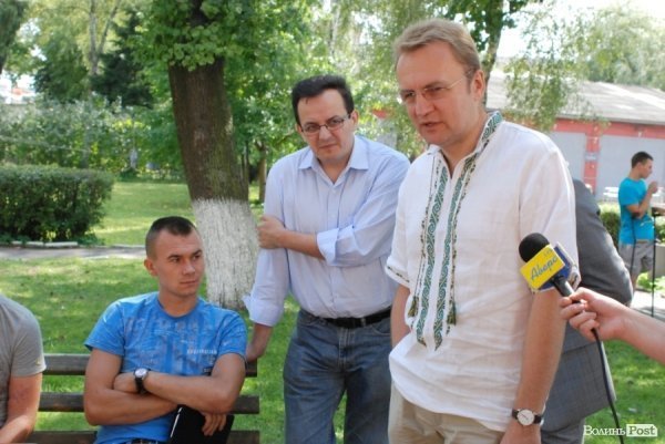 Мер Львова зустрівся з пораненими волинськими бійцями. ФОТО