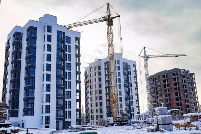 Зима на ЖК «Супернова»