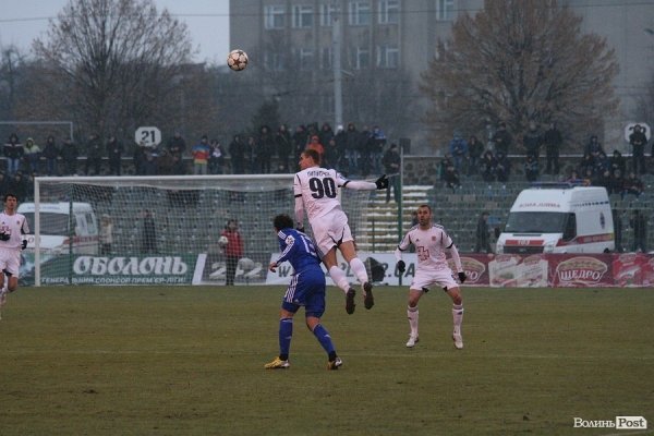 «Динамо» обіграло «Волинь» в Луцьку. ФОТО. ВІДЕО