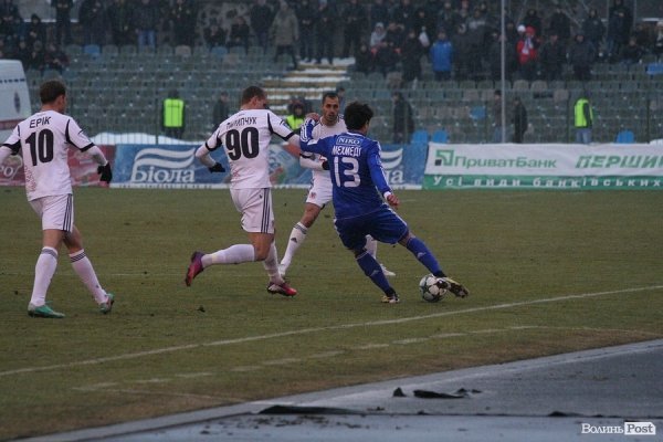 «Динамо» обіграло «Волинь» в Луцьку. ФОТО. ВІДЕО