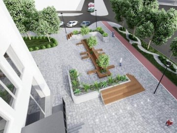 У Луцьку за понад 5 мільйонів відремонтують сквер поруч з історичним факультетом ВНУ