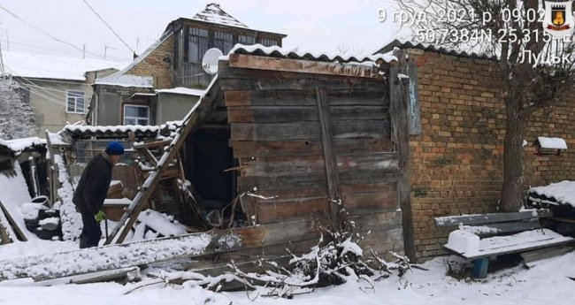 У Старому місті демонтували сараї. ФОТО