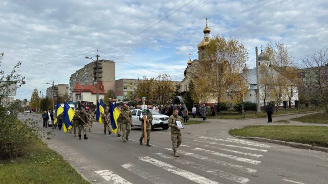 Волиняни попрощалися із Героєм Валерієм Зенченком