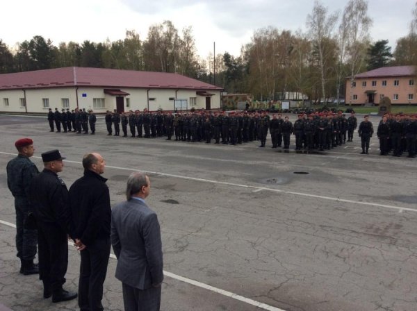 Бійці «Нацгвардії» відправилися на «передову». ФОТО