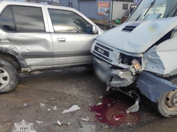 У Ковелі –  аварія: зіткнулися два автомобілі. ФОТО