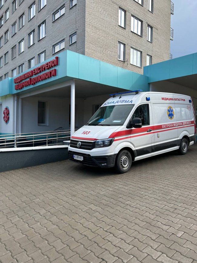 На Волині медики повернули до життя чоловіка після зупинки серця