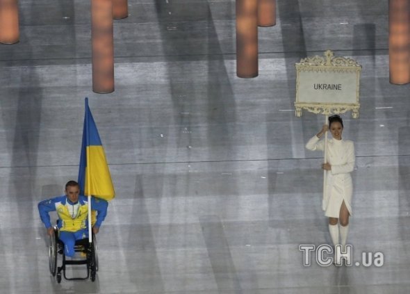 Українські спортсмени влаштували протест в Сочі. ФОТО