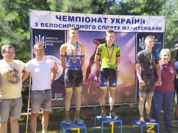 Волинські спортсмени – переможці та призери чемпіонату України з велоспорту. ФОТО