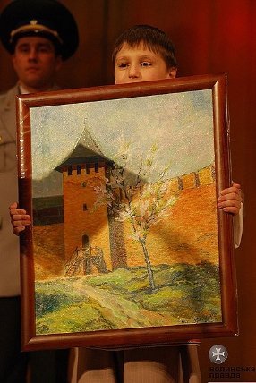 У Луцьку привітали СБУшників. ФОТО