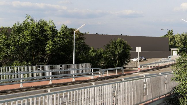 У Луцьку ремонт мосту через річку Стир завершать після війни.ФОТО