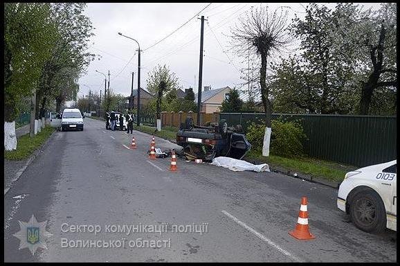 Поліція опублікувала фото з місця жахливої аварії в Луцьку