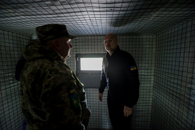 Премєр-мінстр Денис Шмигаль на Волині перевірив фортифікації поблизу держкордону. ФОТО