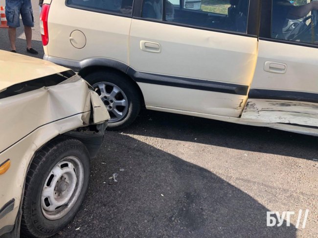 У волинському місті – аварія: ускладнений рух. ФОТО