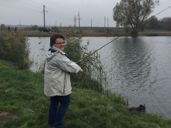 На волинській водоймі влаштували турнір з риболовлі. ФОТО