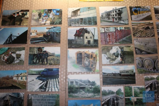 У музеї Нововолинська облаштували виставку про АТО. ФОТО