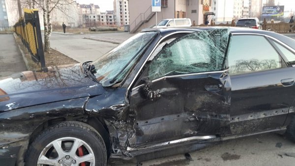 У Луцьку аварія «лоб в лоб». ФОТО