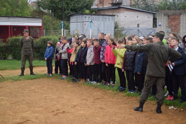 Школярі відвідали луцьких нацгвардійців