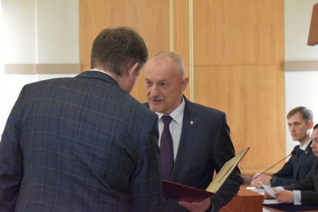 У Луцьку з професійним святом привітали сбушників. ФОТО