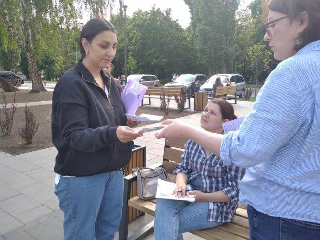 Допомога жінкам-переселенкам у Луцьку