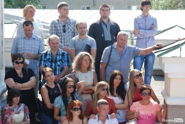 Як у Луцьку святили яблука та мед. ФОТО